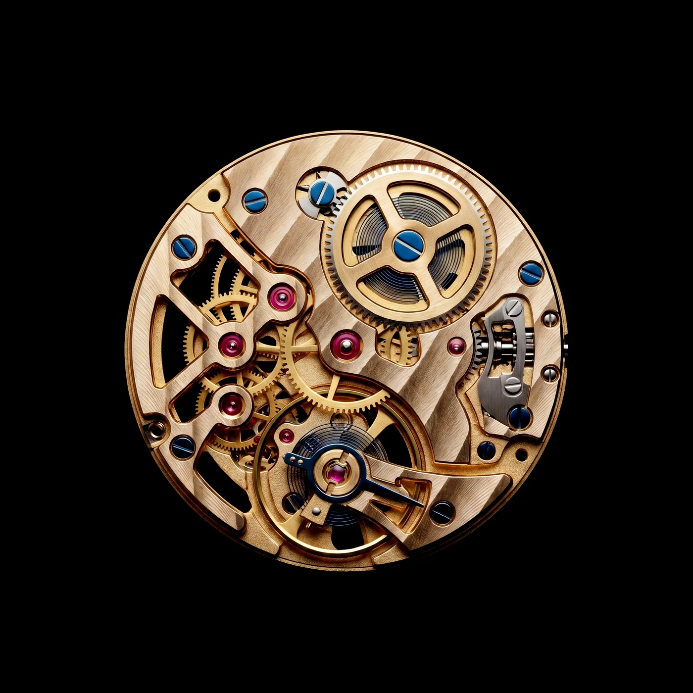 Openworked gilt calibre M·72